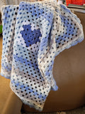 Heirloom Crocheted Newborn Afghan