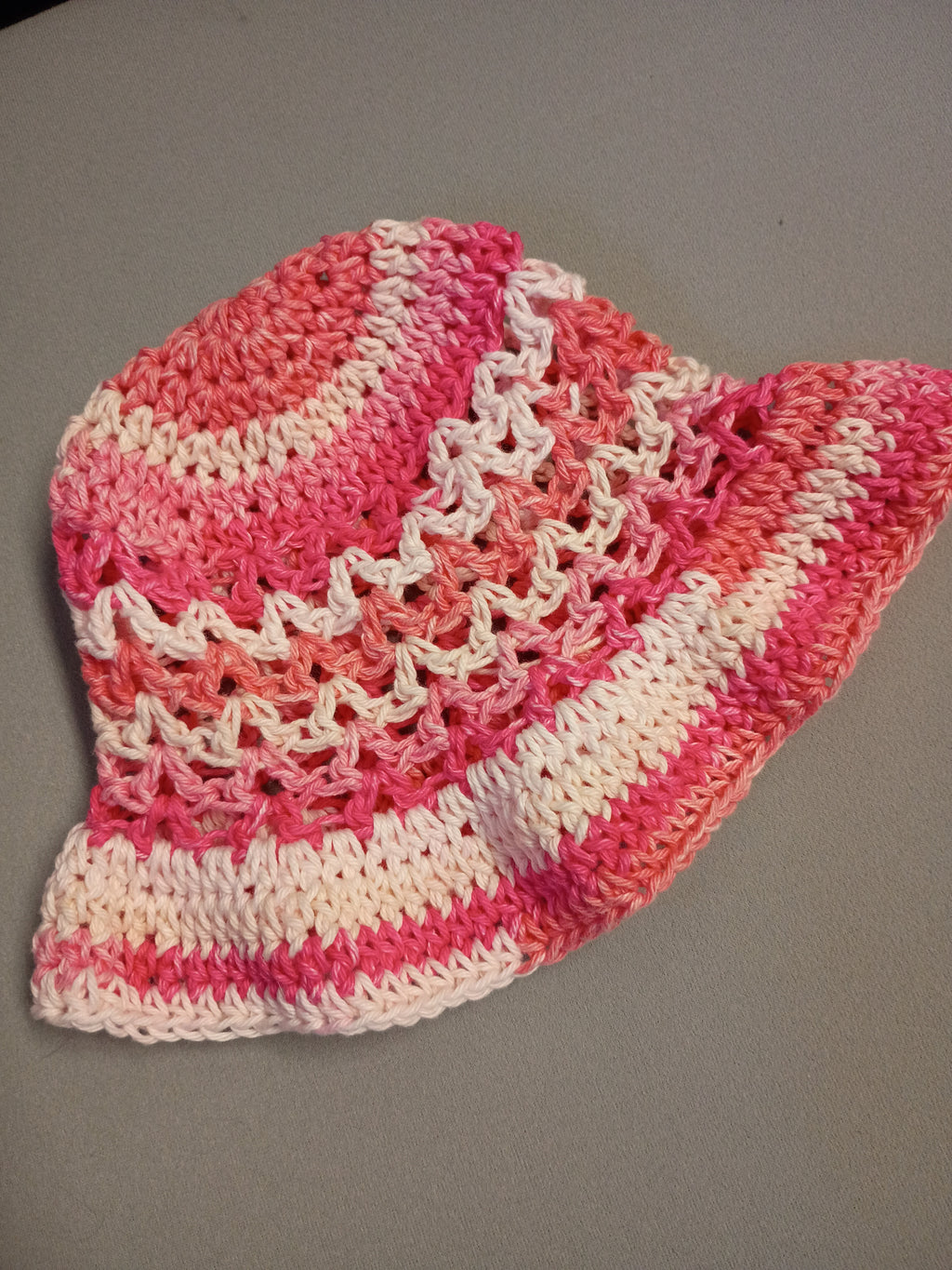 Pink bubblegum toddler sunhat
